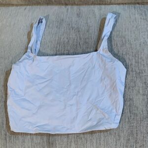 Garage Gray Sleeveless Top